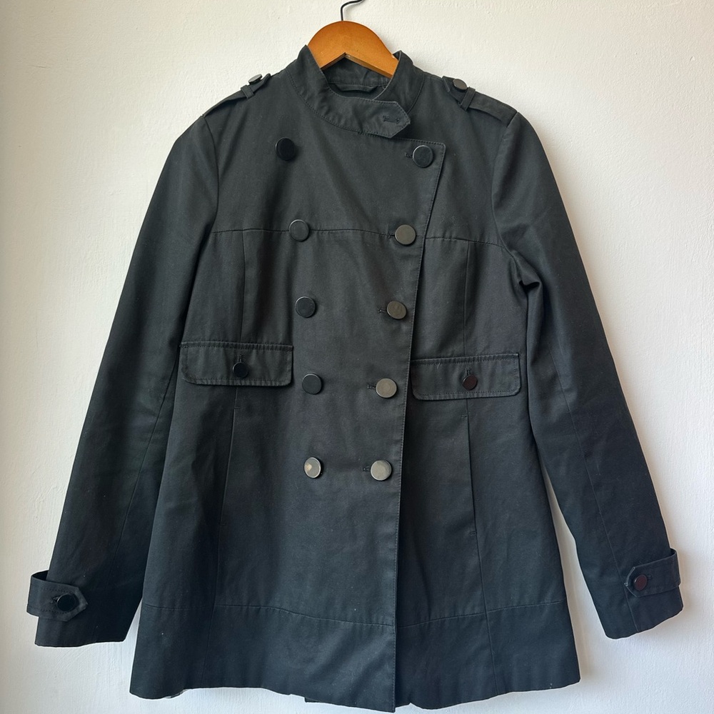 Ben Sherman Black and Blue Plaid Jacket